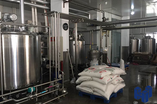 惠合茶飲料生產(chǎn)線-設備安裝調試圖片展示5